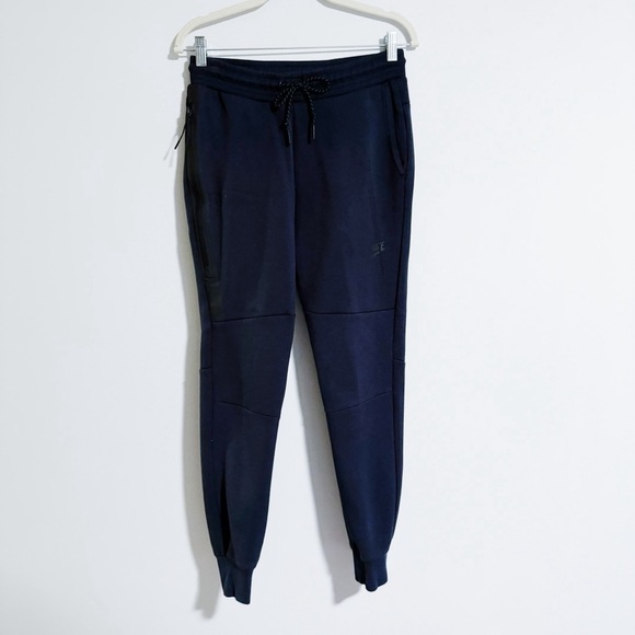Nike - Dark Blue Tech Fleece Joggers